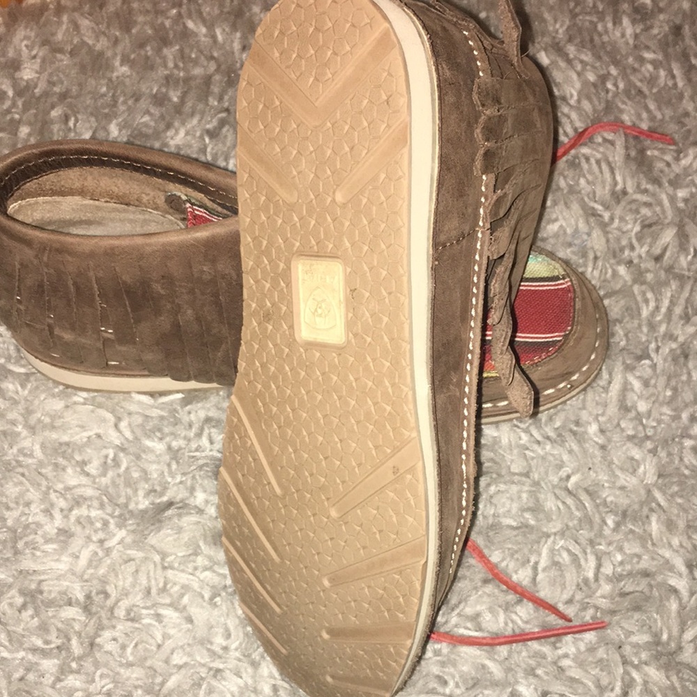 Ariat cruser bomber boot Aztec fringe - Picture 4 of 5